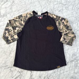 Vintage Von Dutch Camo Women’s XXL T-Shirt Camouflage
